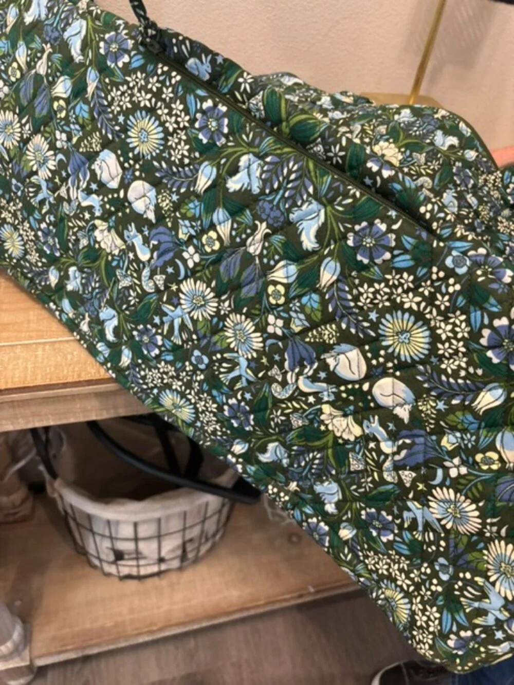 NEW Vera Bradley Enchanted Woods 2Pc Large Travel Duffel & Weekender Set